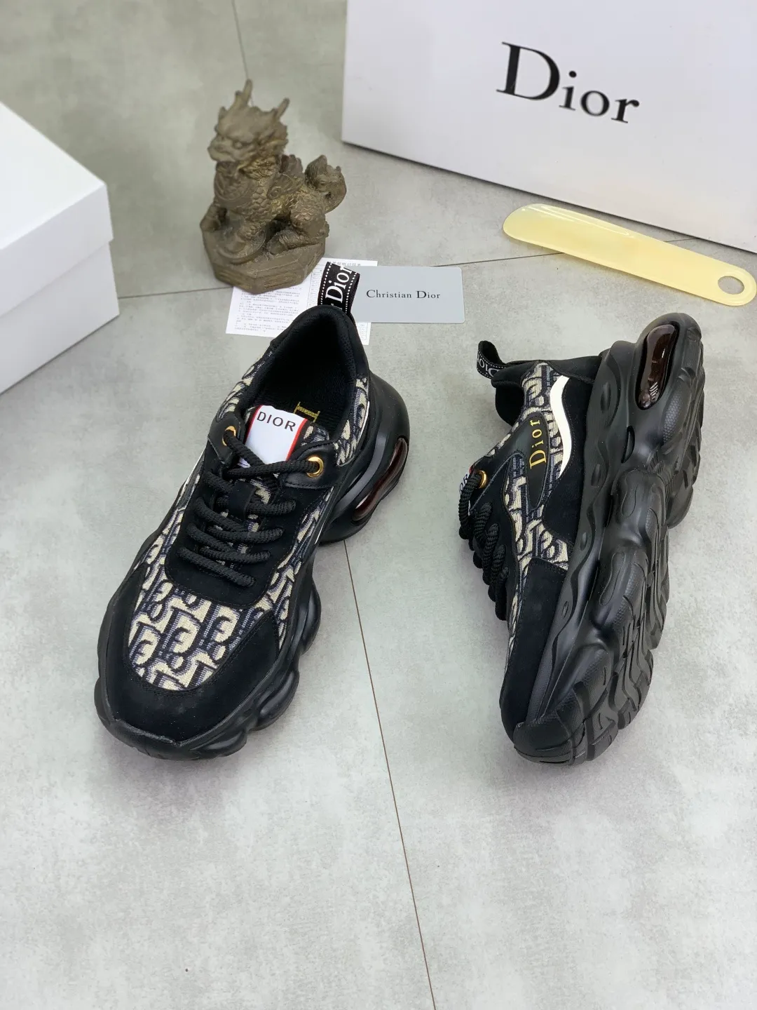 Men's Men's Shoes 💰P440 💰[New Style]🆘[Dior] 2025 Dior Original Lace-up Low-top Men's Shoes Classic casual shoes 🔥This model is the official classic model, with high quality and made by famous original designers. It is made of high-quality cowhide with original materials➕comfortable and breathable mesh lining➕pigskin insole. The perfect last shape and generous and fashionable design have attracted many consumers and are suitable for drivers to drive🚗. What you want is the highest quality in the market. Color: 2️⃣Color Code number: 38--44 (45 customized)